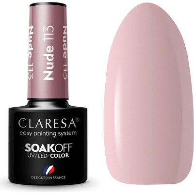 CLARESA Hybridný lak na nechty NUDE 113 5g