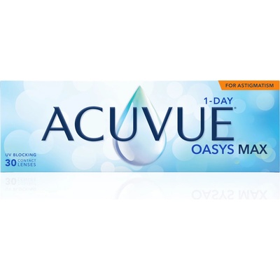 Johnson & Johnson Acuvue Oasys 1-Day Max for Astigmatism 30 čoček – Hledejceny.cz
