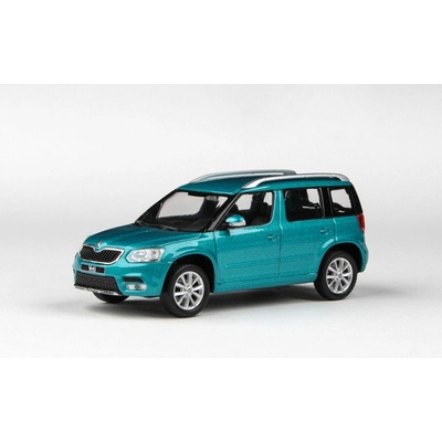 Abrex Škoda Yeti FL 2013 Modrá Sea Metalíza 1:43