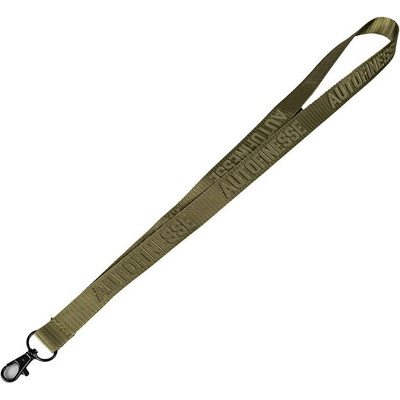 Šňůrka na krk Auto Finesse Luxury Embossed Lanyard Long V2 Olive