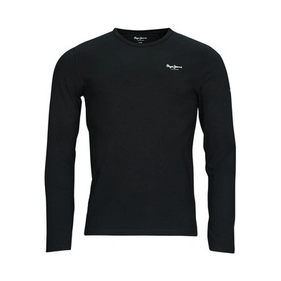 Pepe jeans Trička s dlouhými rukávy ORIGINAL BASIC 2 LONG Černá