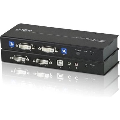 Aten CE-604 Extender USB, DVI Dual Vie až 60m