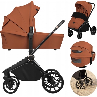 Lionelo MIKA PLUS 2IN1 BROWN RUST 2025