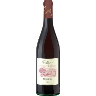 Vinařství Gotberg Frankovka výběr z hroznů suché červené 2019 13% 0,75 l (holá láhev)