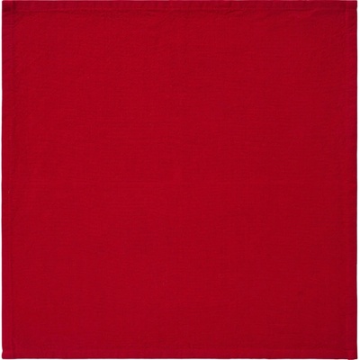 Ib Laursen Bavlnený obrúsok Elin Plain Red 40x40 cm