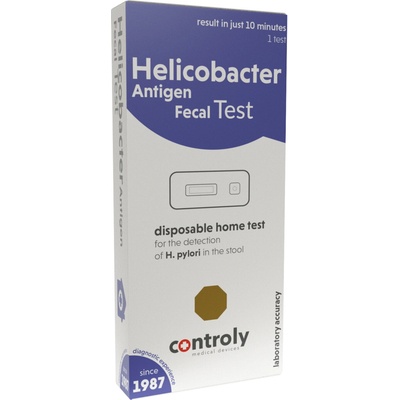 Controly Test Helikobakter súprava na samodiagnostický test antigénový zo vzorky stolice 1 ks
