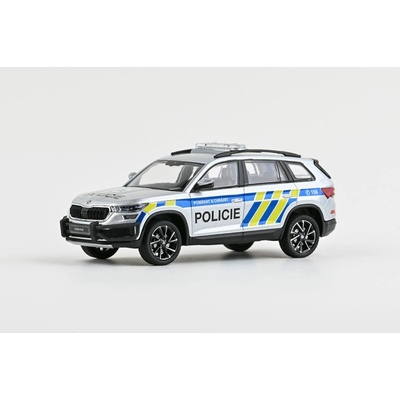 Abrex Škoda Kodiaq FL 2021 Policie ČR S Ochranným Rámem 1:43