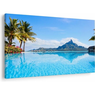 Obraz - Bora-Bora, Francúzska Polynézia, jednodielne 150x100 cm
