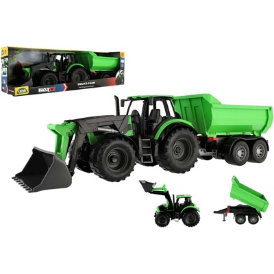 Lena WORXX Traktor Deutz-Fahr s přívěsem