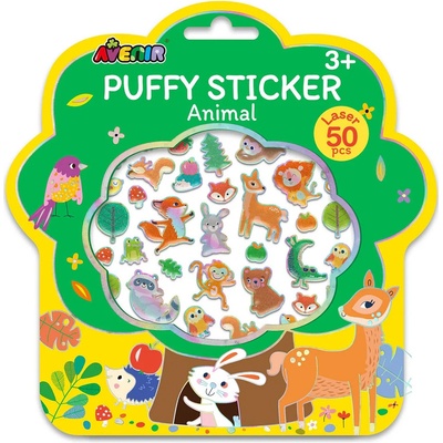 Puffy samolepky Zvířátka