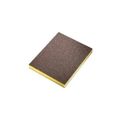 SIA brusná houbička Flex 7983 barva žlutá/jemná 120 x 98 x 13 mm