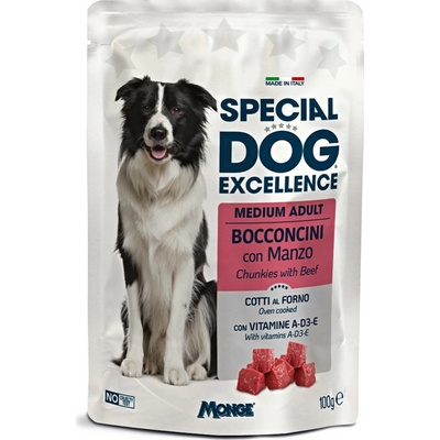 Monge Special Excellence Medium Adult hovädzie 100 g