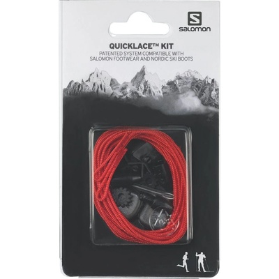 Salomon Quick lace red