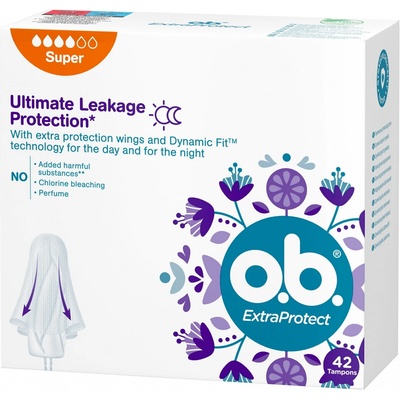 O.B. Tampóny ExtraProtect Super Plus 16 ks – Hledejceny.cz