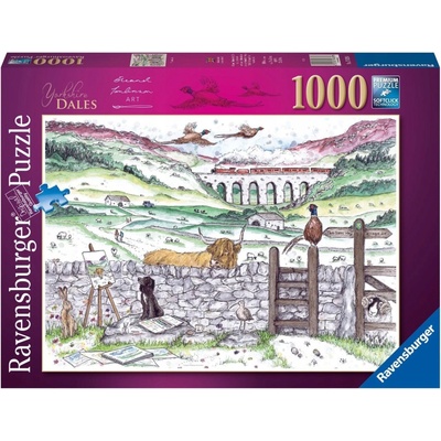 RAVENSBURGER Život v Yorkshiru 1000 dílků