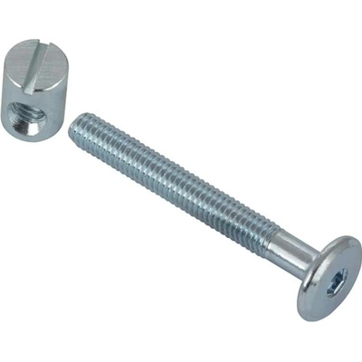 Walteco Spojovací šrouby s maticí M6x50mm, 4 ks , 84528 – Hledejceny.cz