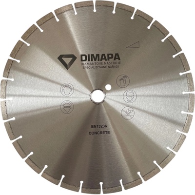 400x25,4 mm BETON diamantový rezný kotúč DIMAPA