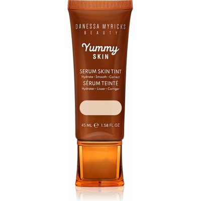 Danessa Myricks Beauty Yummy Skin Serum Skin Tint hydratačný make-up s vyhladzujúcim účinkom 1.5 Fair with Cool Undertones 45 ml