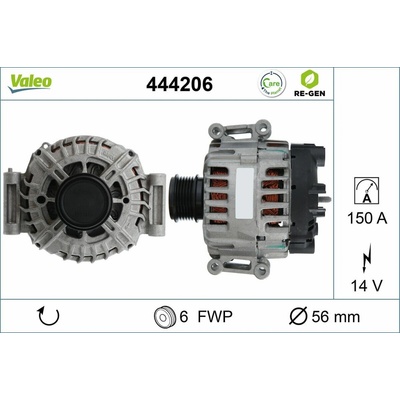 Alternátor VALEO 444206