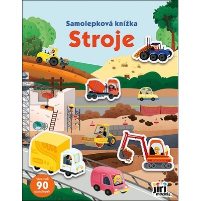 Samolepková knížka stroje