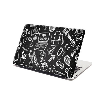 Sablio Samolepka na notebook Černobílá škola - 29x20 cm – Hledejceny.cz
