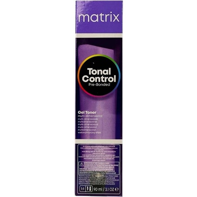 Matrix Tonal Control Pre-Bonded Gel Toner barva bez amoniaku 8VR 90 ml