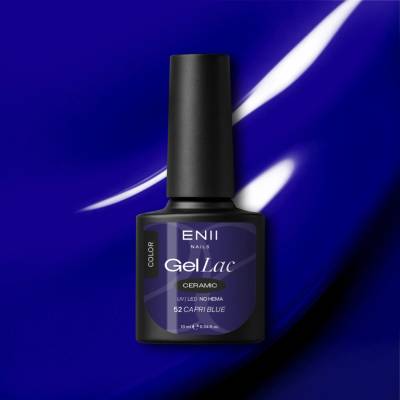 Enii Nails Gel lak Ceramic 52 Capri blue 10 ml