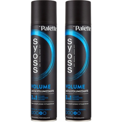 Syoss Volume Lak na vlasy pro objem - silný 300 ml x2