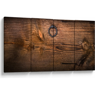 Obraz textury dřeva, Čtyřdílný 160x80 cm