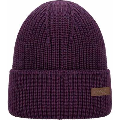 Čiapka P.A.C. Alea Merino Beanie Plum Melange