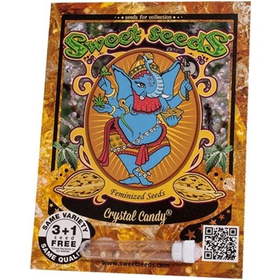 Sweet Seeds Crystal Candy semienka neobsahujú THC 5 ks