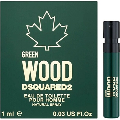 Dsquared2 Green Wood Pour Homme toaletná voda pánska 1 ml vzorka