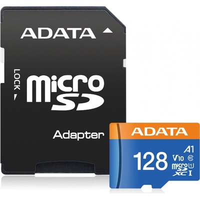 ADATA SDXC 128 GB UHS-I AUSDX128GUICL10A1-RA1 – Hledejceny.cz