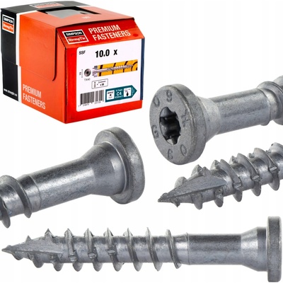 Tesařské vruty 10x60 mm 50 ks TORX pro spoje Simpson SSF – Hledejceny.cz
