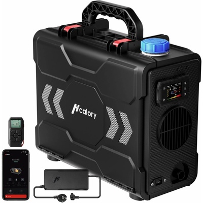 Hcalory TB2S+ – nezávislé 8kW dieselové topení, 12V/24V/220V, nádrž 6L, APP, CO alarm TB2S+ – Hledejceny.cz
