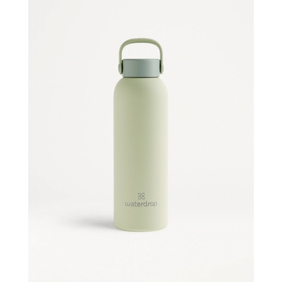 Waterdrop Termo Lahev z nerezové oceli 600 ml pastelová olivová matná