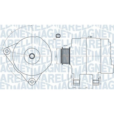 generátor MAGNETI MARELLI 063732033010