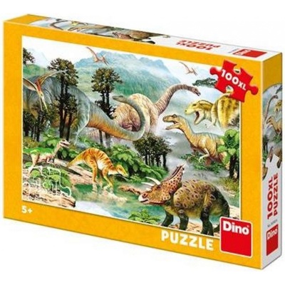 Dino Život dinosaurů XL 100 dielov