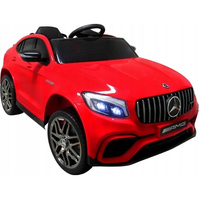 Ramiz elektrické autíčko Mercedes GLC63S AMG červená