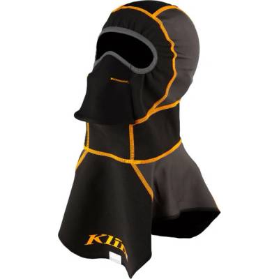 Kukla KLIM Arctic Balaclava Černá-Oranžová