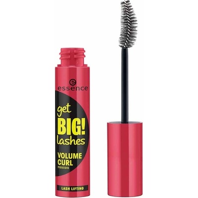 Essence Get Big Lashes Volume Curl řasenka Black 12 ml