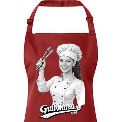 Bezvatriko.cz 3145 Dámská zástěra Grill master