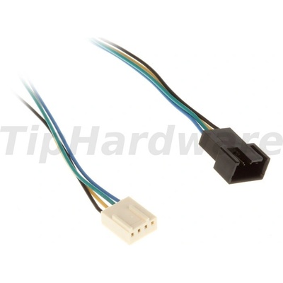 InLine Prodlužovací kabel pro ventilátory 4pin - 4pin, 30cm (33328A) - 11.42.1100