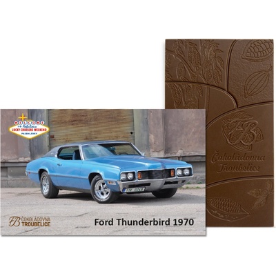 Čokoládovna Troubelice Čokoláda Ford Thunderbird mléčná 51% 45 g