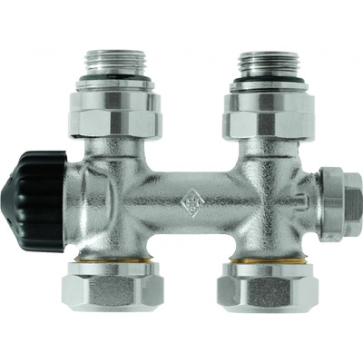 HEIMEIER multilux přímý dvoutrubka poniklovaný vniřtní závit Rp 1/2" 3850-02.000
