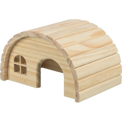 Trixie Drevené iglu pre myši a škrečky 19 x 11 x 13 cm