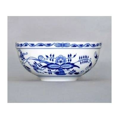 Český porcelán Dubí miska kulatá malá 10545 Cibulák 17 cm