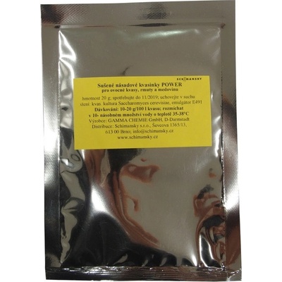 Schimansky Kvasinky POWER 20 g – Hledejceny.cz