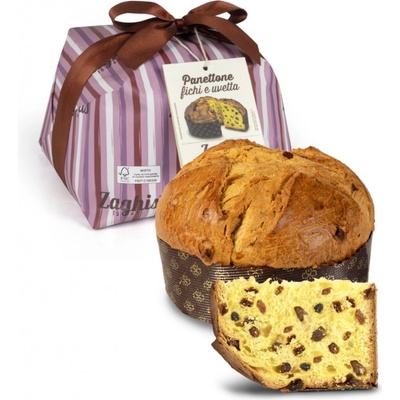 Zaghis Panettone Figy a Hrozienka 750 g