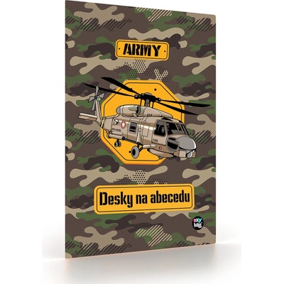 Karton P P Desky na abecedu Helikoptéra
